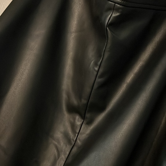 Loft Leather Midi Skirt - Picture 2 of 5